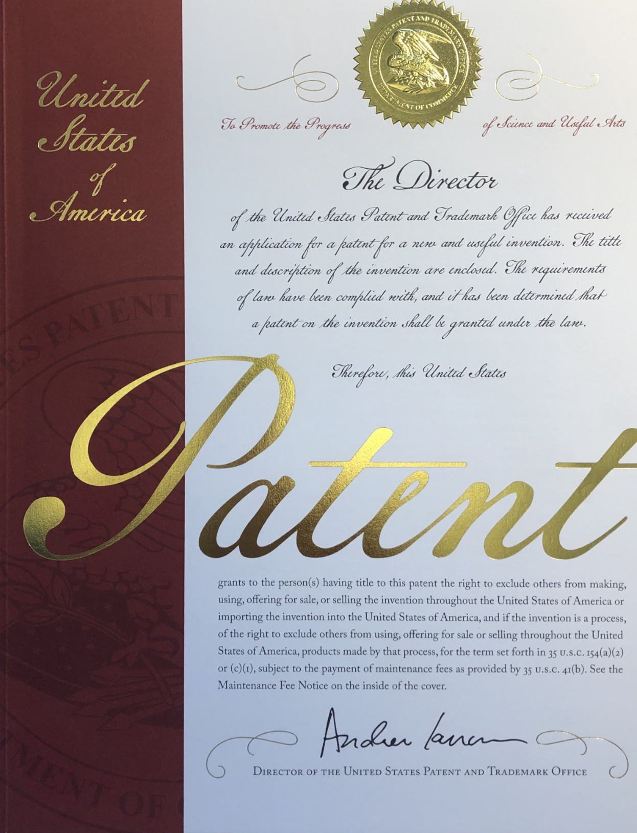 us patent