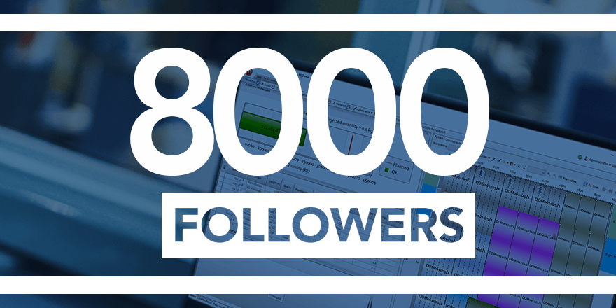 Thank you to all of our 8,000 followers on LinkedIn